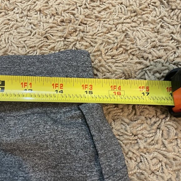 NWT Cool Run Women's Gray Compression Running Shorts Athletic Size Large L - Picture 5 of 7